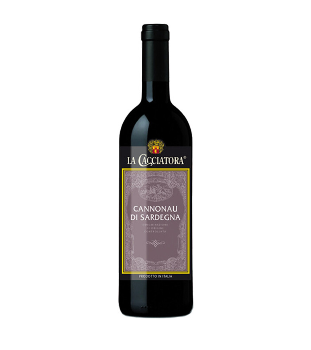 CANNONAU LA CACCIATORE RED WINE 750ML